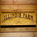 ADVPRO Farm Name Personalized with Est. Year Tractor Wood Engraved Wooden Sign wpa0428-tm - 18.25