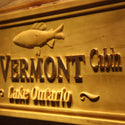 ADVPRO Cabin Name Personalized Fish Decoration Home Bar Wood Engraved Wooden Sign wpa0429-tm - Details 3