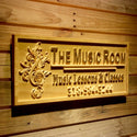 ADVPRO Music Room Name Personalized with Telephone Wood Engraved Wooden Sign wpa0430-tm - 23