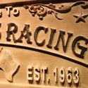 ADVPRO Racing Name Personalized Team Car Number Wood Engraved Wooden Sign wpa0432-tm - Details 3