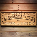 ADVPRO Cantina BAR Name Personalized with Est. Year Wood Engraved Wooden Sign wpa0436-tm - 18.25