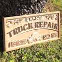 ADVPRO Truck Repair Name Personalized Garage with Est. Year Wood Engraved Wooden Sign wpa0437-tm - 23