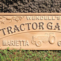 ADVPRO Name Personalized Garage Mahal Tractor City State Beer Bar Wood Engraved Wooden Sign wpa0440-tm - Details 1