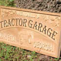 ADVPRO Name Personalized Garage Mahal Tractor City State Beer Bar Wood Engraved Wooden Sign wpa0440-tm - Details 3