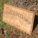 ADVPRO Name Personalized Garage Speed Shop Car Park Man Cave Wood Engraved Wooden Sign wpa0441-tm - 26.75