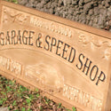 ADVPRO Name Personalized Garage Speed Shop Car Park Man Cave Wood Engraved Wooden Sign wpa0441-tm - Details 3