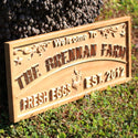 ADVPRO Name Personalized Chicken Rooster Farm Fresh Eggs Est. Year Housewarming Gifts Wood Engraved Wooden Sign wpa0447-tm - 23