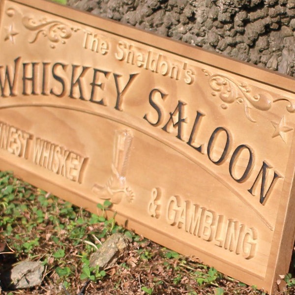 ADVPRO Name Personalized Home Bar Saloon Decoration Cowboy Boot Man Cave Wood Engraved Wooden Sign wpa0449-tm - Details 3