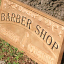 ADVPRO Name Personalized Barber Shop Hair Cut Pole Design Decoration Housewarming Gifts Wood Engraved Wooden Sign wpa0450-tm - Details 3