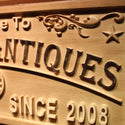 ADVPRO Name Personalized Antiques & Collectibles Room Spinning Jenny Est. Year Home D‚cor Wood Engraved Wooden Sign wpa0453-tm - Details 3