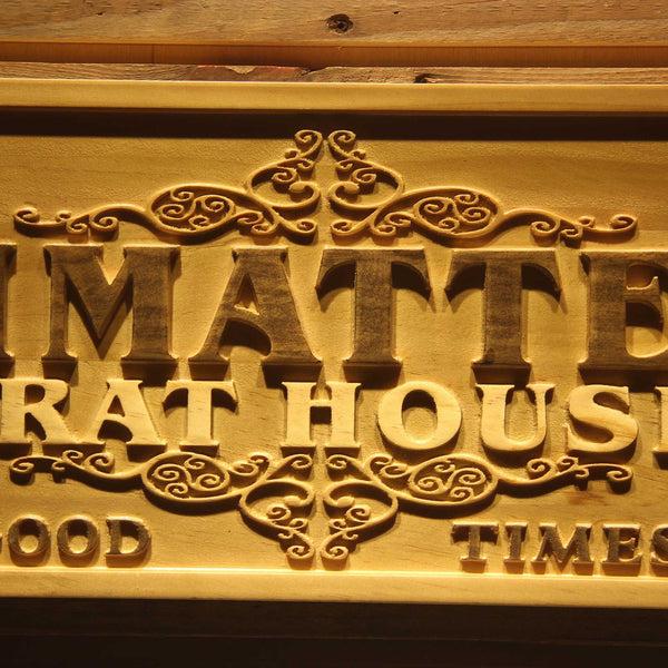 ADVPRO Name Personalized Frat House Party Room Last Name Housewarming Gifts Wood Engraved Wooden Sign wpa0456-tm - Details 1