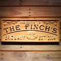 ADVPRO Name Personalized Flower First Last Names Est. Year Wedding Gifts Wood Engraved Wooden Sign wpa0461-tm - 18.25