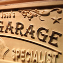 ADVPRO Name Personalized Gear Up Garage Dirt Car Racing Car Park D‚cor Bar Beer Wood Engraved Wooden Sign wpa0467-tm - Details 3