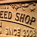 ADVPRO Name Personalized Garage & Speed Shop Break It Fix It Est. Year Man Cave Wood Engraved Wooden Sign wpa0468-tm - Details 3