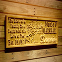 ADVPRO Name Personalized Family Tree Love Heart Last First Names Est. Date Wood Engraved Wooden Sign wpa0500-tm - 23