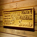 ADVPRO Name Personalized Family Tree Love Heart Last First Names Est. Date Wood Engraved Wooden Sign wpa0500-tm - 26.75