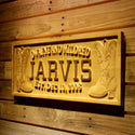 ADVPRO Name Personalized Cowboy Cowgirl Family Last First Names Est. Date Wood Engraved Wooden Sign wpa0507-tm - 26.75