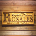 ADVPRO Name Personalized Big Initial Double Heart Last First Names Est. Date Wood Engraved Wooden Sign wpa0515-tm - 18.25