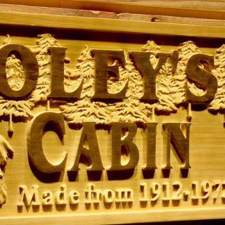 ADVPRO Name Personalized Duck Deer Hunting Hunter Cabin Man Cave Gifts Wood Engraved Wooden Sign wpa0521-tm - Details 3