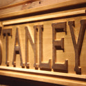 ADVPRO Name Personalized Your Name Room D‚cor Man Cave Kid Room Wood Engraved Wooden Sign wpa0536-tm - Details 3