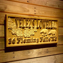 ADVPRO Name Personalized Bears Forest Your Location Your Name Your Theme Wood Engraved Wooden Sign wpa0539-tm - 23