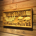 ADVPRO Name Personalized Bears Forest Your Location Your Name Your Theme Wood Engraved Wooden Sign wpa0539-tm - 26.75