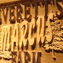 ADVPRO Name Personalized Pony Horse Farm Your Name Home D‚cor Housewarming Gifts Wood Engraved Wooden Sign wpa0547-tm - Details 3