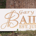 ADVPRO Personalized Custom Wedding Anniversary Sign First Name Rustic Home Decor Housewarming Gift 5 Year Wood Wooden Signs wpc0002-tm - Details 4