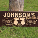 ADVPRO Name Personalized Home Bar Wooden 3D Engraved Sign Custom Gift Craved Bar Beer Home Decor Lake House Plaques Game Room Den Wood Signs wpc0053-tm - Details 4