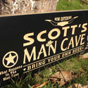 ADVPRO Name Personalized Man Cave Wooden 3D Engraved Sign Custom Gift Craved Bar Beer Home Decor Lake House Plaques Game Room Den Wood Signs wpc0054-tm - Details 5