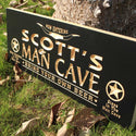 ADVPRO Name Personalized Man Cave Wooden 3D Engraved Sign Custom Gift Craved Bar Beer Home Decor Lake House Plaques Game Room Den Wood Signs wpc0054-tm - Details 6