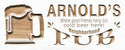 ADVPRO Name Personalized Neighborhood Pub Beer Mug Wood Engraved Wooden Sign wpc0055-tm - White