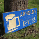 ADVPRO Name Personalized Neighborhood Pub Beer Mug Wood Engraved Wooden Sign wpc0055-tm - Details 2