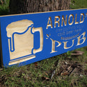 ADVPRO Name Personalized Neighborhood Pub Beer Mug Wood Engraved Wooden Sign wpc0055-tm - Details 5