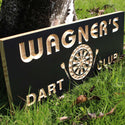 ADVPRO Name Personalized Dart Club Beer Bar Game Room Decor 3D Engraved Wooden Sign wpc0059-tm - Details 2
