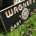 ADVPRO Name Personalized Dart Club Beer Bar Game Room Decor 3D Engraved Wooden Sign wpc0059-tm - Details 5