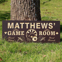 ADVPRO Name Personalized Game Room Poker Casino Bar Wood Engraved Wooden Sign wpc0060-tm - Details 1