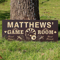 ADVPRO Name Personalized Game Room Poker Casino Bar Wood Engraved Wooden Sign wpc0060-tm - Details 1