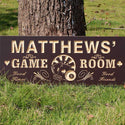 ADVPRO Name Personalized Game Room Poker Casino Bar Wood Engraved Wooden Sign wpc0060-tm - Details 4
