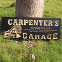 ADVPRO Name Personalized Garage Car Repair Man Cave Den Beer Bar Decoration 3D Engraved Wooden Sign wpc0061-tm - Details 1