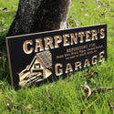 ADVPRO Name Personalized Garage Car Repair Man Cave Den Beer Bar Decoration 3D Engraved Wooden Sign wpc0061-tm - Details 2
