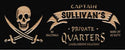 ADVPRO Name Personalized Captain Private Quarters Kids Room Man Cave Bar 3D Engraved Wooden Sign wpc0069-tm - Black