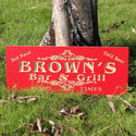 ADVPRO Name Personalized Bar & Grill Good Times Beer Wine Home Bar Decor 3D Engraved Wooden Sign wpc0071-tm - Details 1