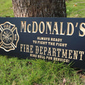 ADVPRO Name Personalized Fire Fighter Department Retired Fireman Man Cave Bar 3D Engraved Wooden Sign wpc0075-tm - Details 6