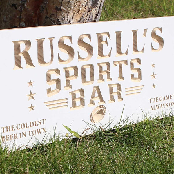 ADVPRO Name Personalized Sports Bar Football Baseball Basketball Man Cave 3D Engraved Wooden Sign wpc0077-tm - Details 5