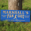 ADVPRO Name Personalized Baseball Fan Cave Man Cave Bar Beer Sport 3D Engraved Wooden Sign wpc0082-tm - Details 1