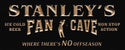 ADVPRO Name Personalized Golf Game Fan Cave Man Cave Bar Beer Sport 3D Engraved Wooden Sign wpc0085-tm - Black