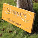 ADVPRO Name Personalized Martini Lounge Club Wine Bar Wood Engraved Wooden Sign wpc0088-tm - Yellow