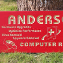 ADVPRO Name Personalized Computer Repair Shop Display 3D Engraved Wooden Sign wpc0091-tm - Details 4