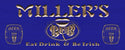 ADVPRO Name Personalized Traidional Irish Pub Wood Engraved Wooden Sign wpc0103-tm - Blue